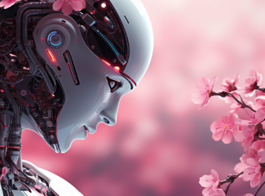 what is ai and how does it work with pink flowers